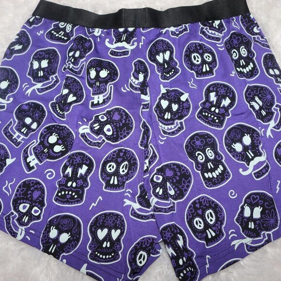 MeUndies Men’s boxers w/button fly size small lot of 2 glow in the dark - NWOT - Picture 3 of 4